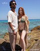 <p>This look from the <em>Aurales Bohemian Collection</em> is the perfect fusion of relaxed beach style and natural elegance. Her olive green bikini, paired with a flowing, fringed cover-up, evokes a sense of effortless boho-chic, ideal for sunny days by the water. His simple, textured linen shirt and loose trousers reflect the laid-back sophistication of a sun-drenched coastal retreat. Together, they exude serene confidence, effortlessly blending into the natural beauty of the shoreline. This duo captures the essence of carefree, coastal living with a timeless bohemian touch.</p>